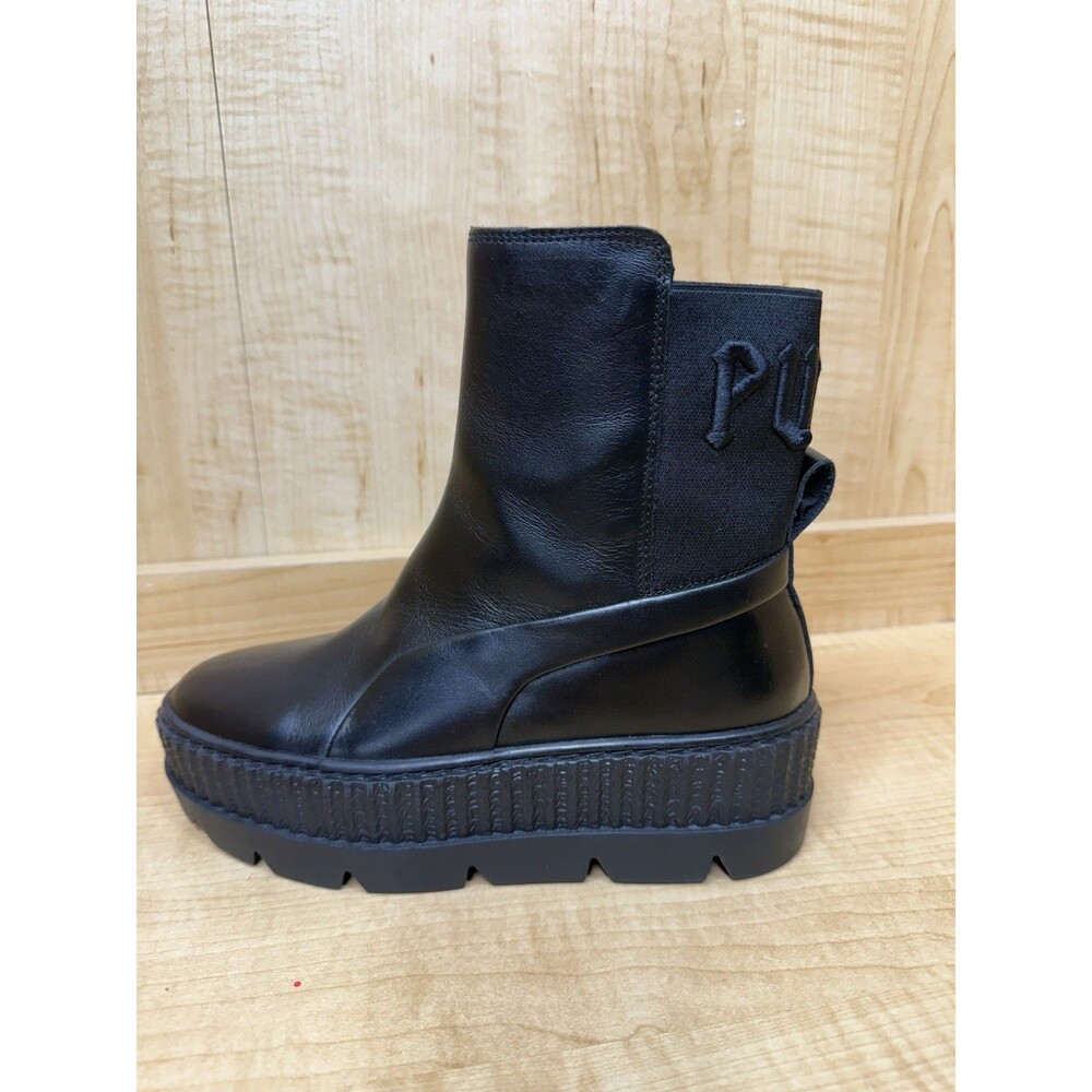 FENTY x PUMA Rihanna Chelsea Sneaker Boot (Women’s, Size 5.5, Black) - Picture 13 of 16